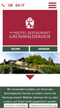 Mobile Screenshot of gruenwalderhof.at